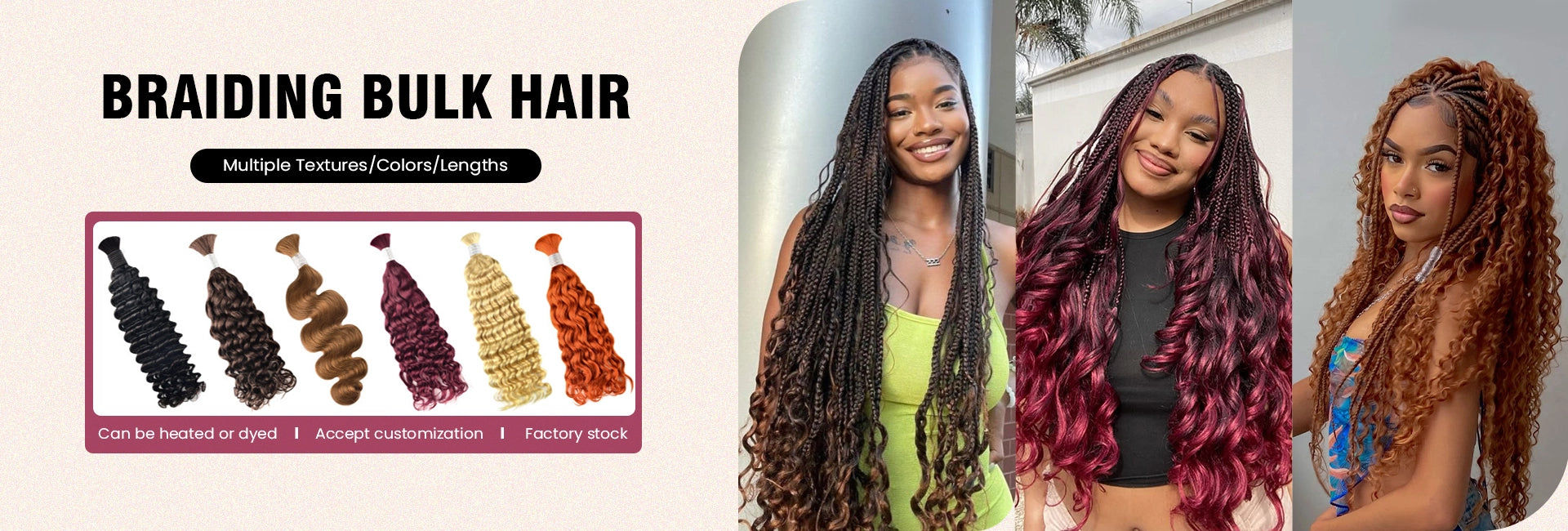 bulk hair human hair bundle