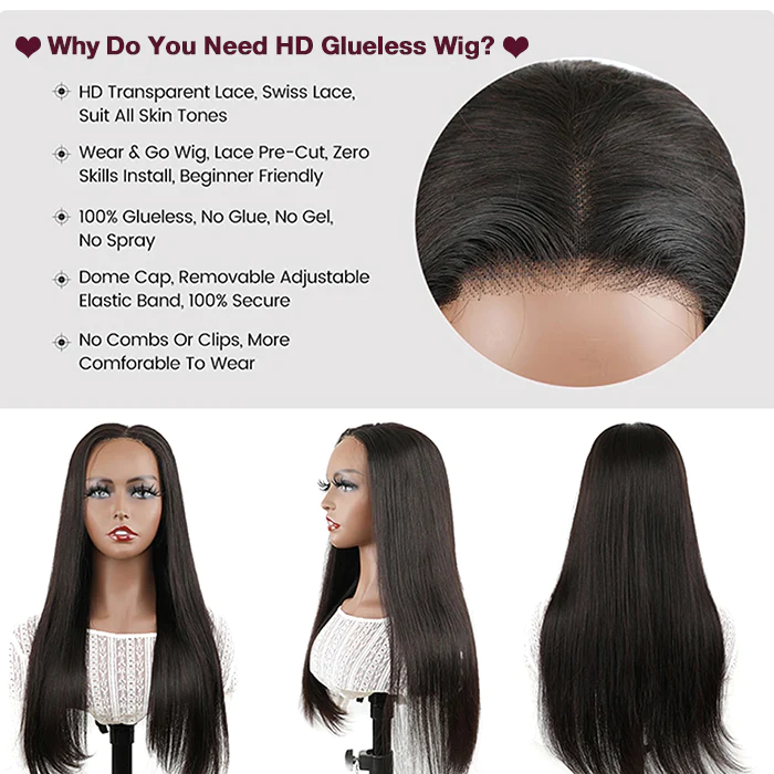 Mandisa Flash Sale Air Cap Pre-Cut Wear Go Breathable Glueless Wigs