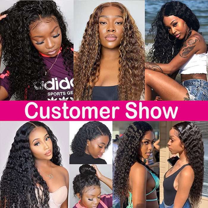 15A Double Drawn Salon Quality-13x4 Thick Afo Kinky Curly HD Lace Frontal Human Hair Wigs