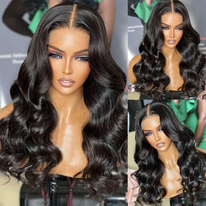 13x6 Transparent Lace Frontal Wig Body Wave Lace Wig