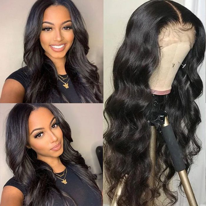 13x6 Transparent Lace Frontal Wig Body Wave Lace Wig