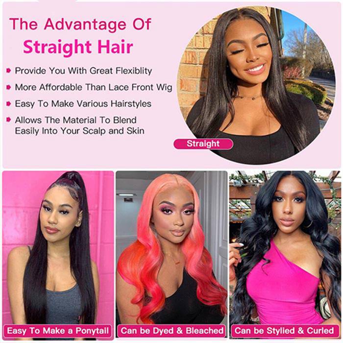 Bundle Sale 9A Straight Hair Weave Bundles 100% Unprocessed Virgin Human Hair
