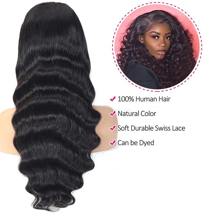 Loose Deep Wave 5x5 HD Lace Closure Pre Plucked Human Hair