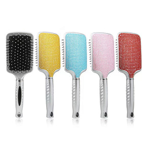 Diamond Crystal/ Rhinestone Air Cushion Comb Massage Brush