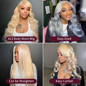[Flash Deal] 613 Blonde 360 Lace Frontal Straight / Body Wave / Deep Wave Wig