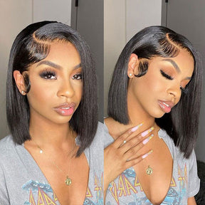 Mandisa Flash Sale Wear And Go-Deep Side Bob Wig