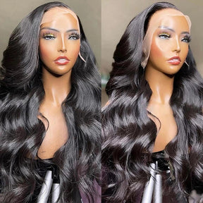 15A Double Drawn Salon Quality-13x4 Body Wave HD Lace Front Human Hair Wigs For Women