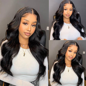 15A Double Drawn Salon Quality-13x4 Body Wave HD Lace Front Human Hair Wigs For Women