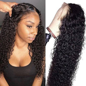 13x4 Jerry Curly HD Lace Front Wig 100% Human Hair For Black Women