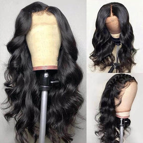 13x4 HD Lace Front Wigs Body Wave Human Hair Skin Melt Lace Wig