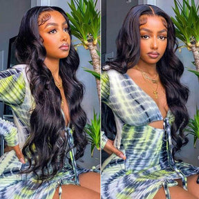 13x6 Transparent Lace Frontal Wig Body Wave Lace Wig