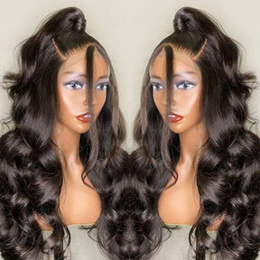 13x6 Transparent Lace Frontal Wig Body Wave Lace Wig