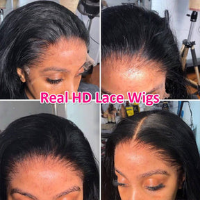 4x4 5x5 Body Wave Closure Wig Human Hair Wigs for Women