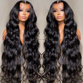 Body Wave HD Invisible 13x4 Lace Front Human Hair Wigs Pre Plucked Brazilian Virgin Hair