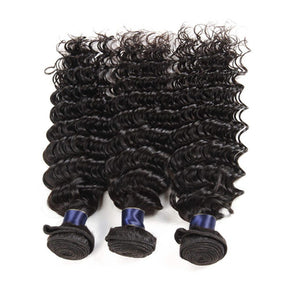 Bundle Sale Deep Wave Bundles 100% Unprocessed Virgin Human Hair