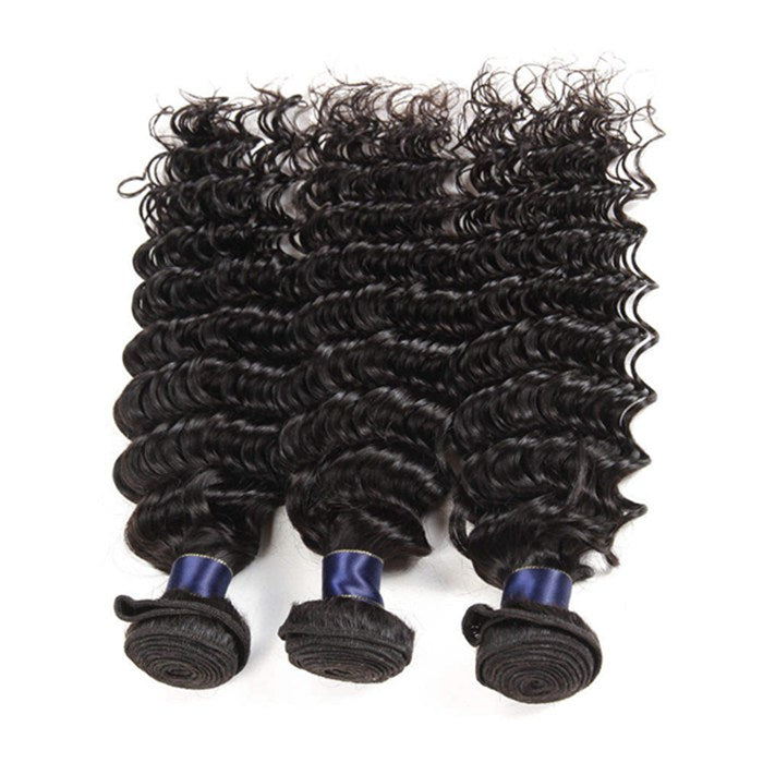 Bundle Sale Deep Wave Bundles 100% Unprocessed Virgin Human Hair
