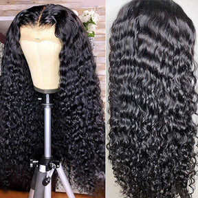 Deep Wave 13x4 HD Lace Front Wigs 100% Human Hair High Density Lace Wig