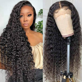 Deep Wave Lace Frontal Wigs 13x4 13x6 Lace Front Human Hair Wigs With Baby Hair