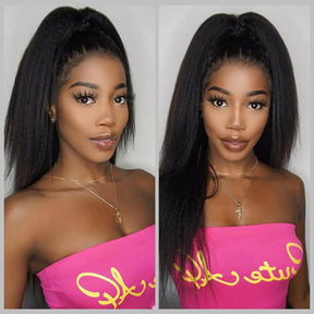 Human Hair Lace Wigs 4x4 5x5 Kinky Straight Brazilian Hair Lace Wig