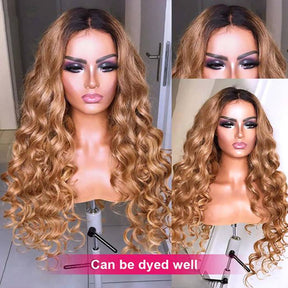 Loose Deep Wave Wig 4x4 5x5 Closure Wig Transparent Lace Wigs For Women