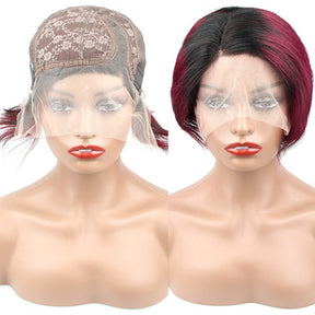Flash Sale-Pixie Cut Wig Human Hair Short Bob For Black Women 1B-99J Pre plucked Wig
