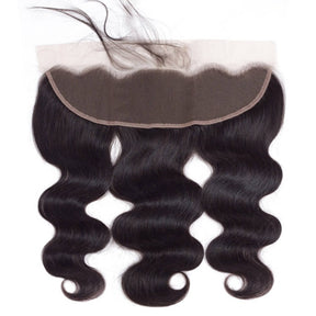 Transparent Lace Frontal Body Wave 13x4 Ear to Ear Lace Frontal Human Hair 12A Best Quality