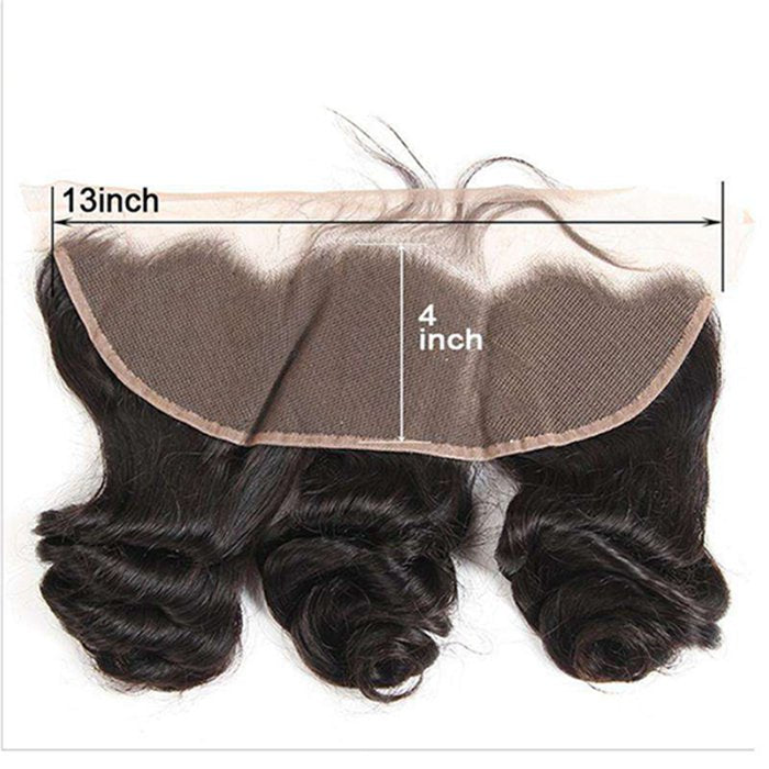 Transparent Lace Frontal Loose Wave 13x4 Ear to Ear Lace Frontal Human Hair 12A Best Quality