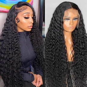 Water Wave HD Lace Wigs 13x4 Lace Frontal Wig Brazilian Human Hair Wigs